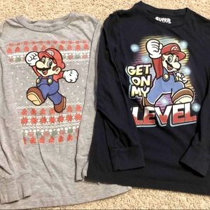 Mario Long Sleeve Tshirts